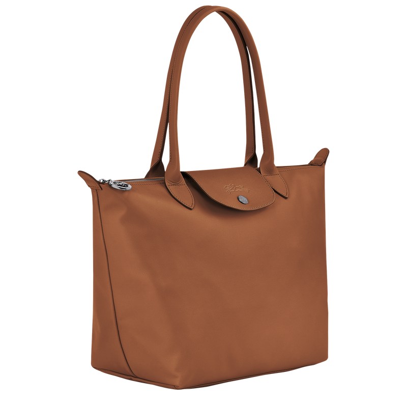 Longchamp Le Pliage Xtra M Tote bag - Leather Shoulder bags Cognac | VM89-O1ZF