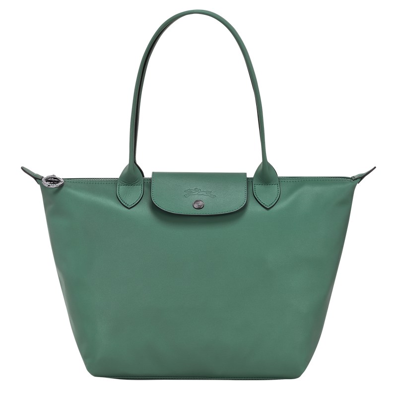 Longchamp Le Pliage Xtra M Tote bag - Leather Shoulder bags Sage | ZT89-H9IM