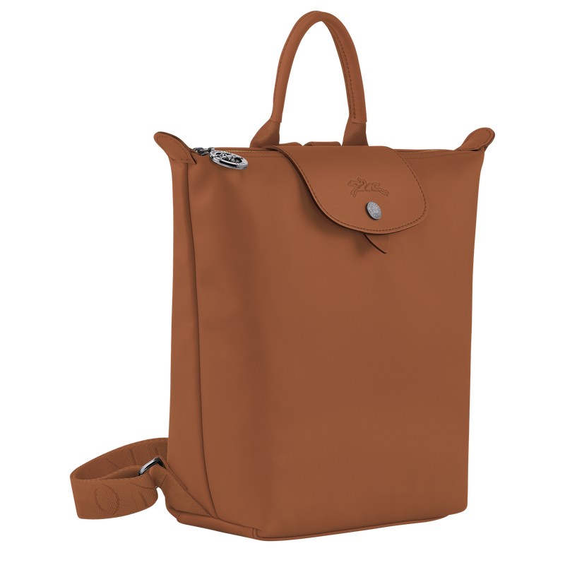 Longchamp Le Pliage Xtra S Backpack - Leather Backpacks Cognac | DJ38-I0AD