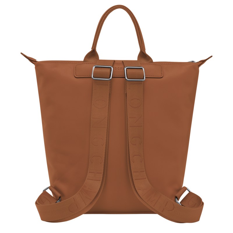 Longchamp Le Pliage Xtra S Backpack - Leather Backpacks Cognac | DJ38-I0AD