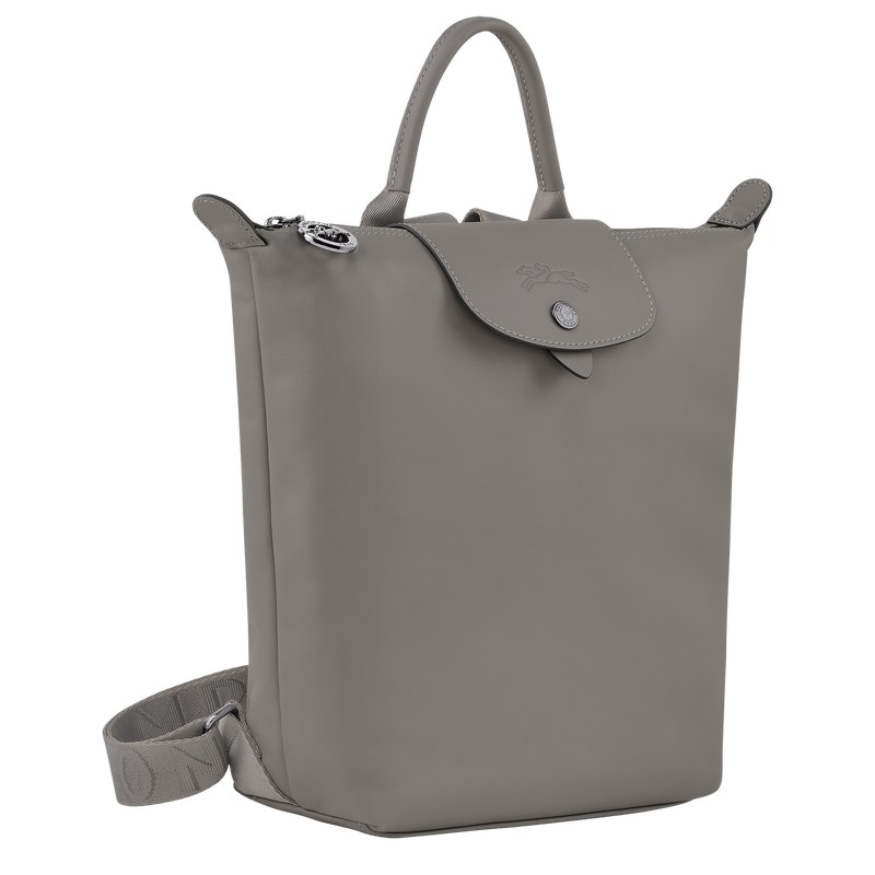 Longchamp Le Pliage Xtra S Backpack - Leather Backpacks Turtledove | DG96-N9TK