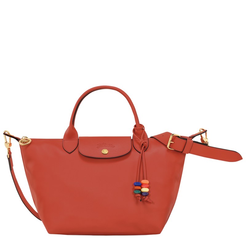 Longchamp Le Pliage Xtra S Handbag - Leather Handbags Sienna | OO45-T8ZP