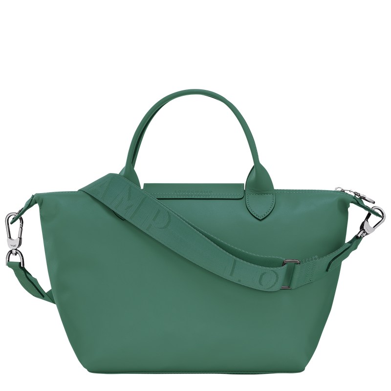 Longchamp Le Pliage Xtra S Handbag - Leather Handbags Sage | LT51-Y5WK