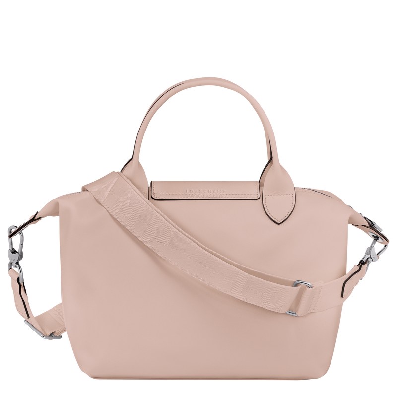 Longchamp Le Pliage Xtra S Handbag - Leather Handbags Nude | RI74-U5BV