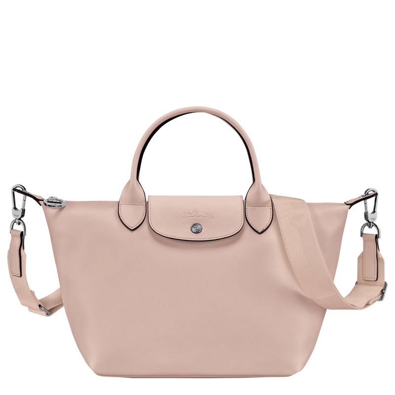 Longchamp Le Pliage Xtra S Handbag - Leather Handbags Nude | RI74-U5BV