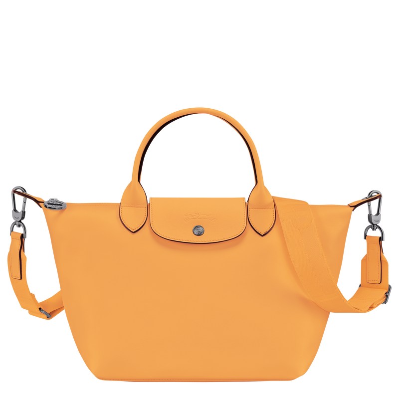 Longchamp Le Pliage Xtra S Handbag - Leather Handbags Apricot | IF57-L8VX