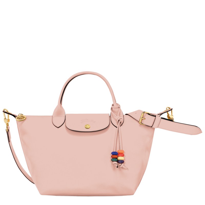 Longchamp Le Pliage Xtra S Handbag - Leather Handbags Nude | RF91-C9RL