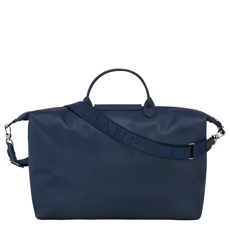 Longchamp Le Pliage Xtra S Travel bag - Leather Travel bags Navy | OZ42-O4WR