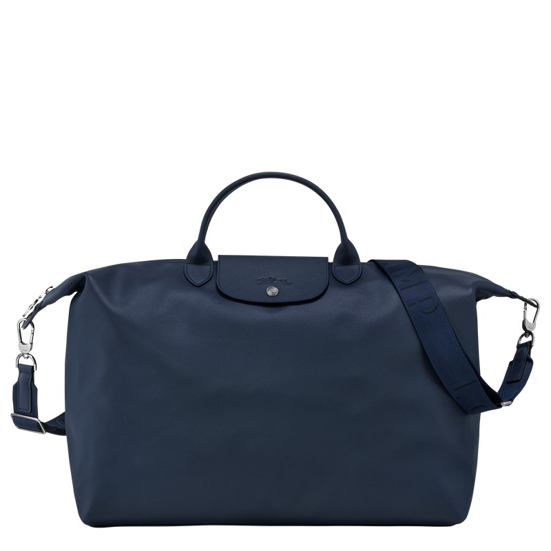 Longchamp Le Pliage Xtra S Travel bag - Leather Travel bags Navy | OZ42-O4WR