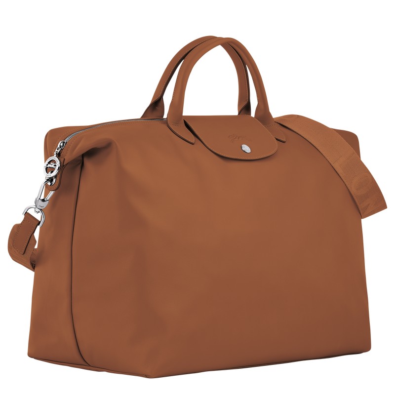 Longchamp Le Pliage Xtra S Travel bag - Leather Travel bags Cognac | FA03-V1MV