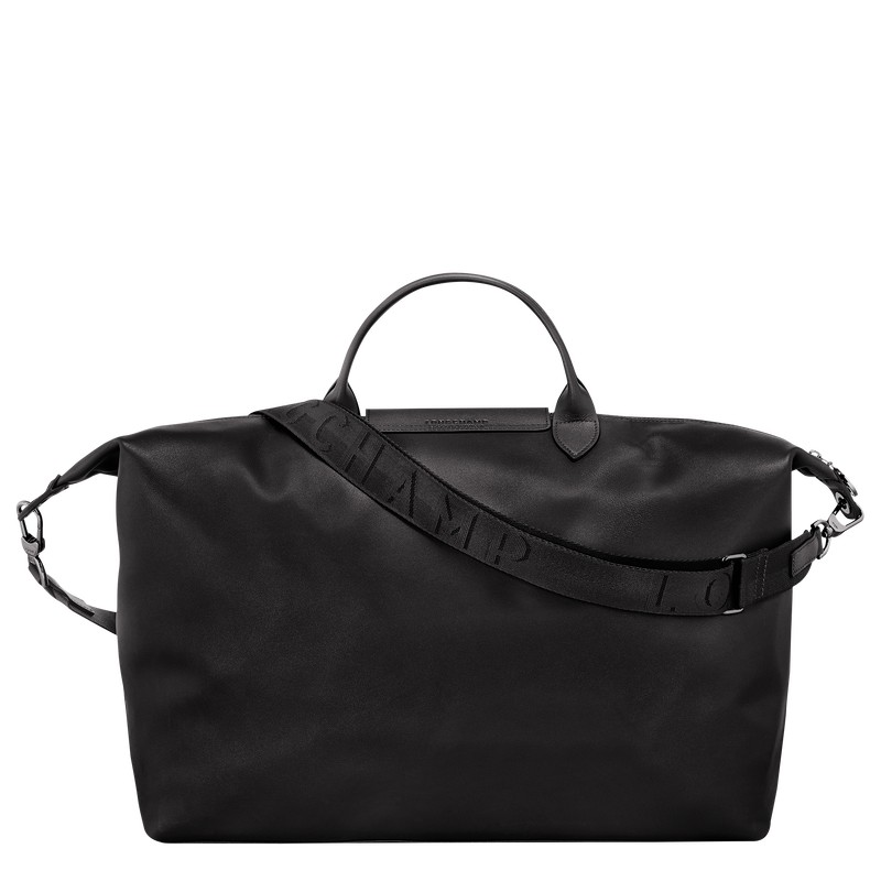 Longchamp Le Pliage Xtra S Travel bag - Leather Travel bags Black | BF46-D2KG