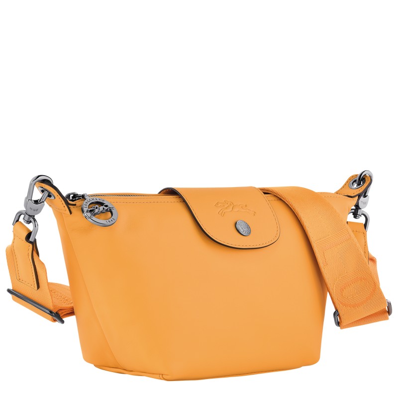 Longchamp Le Pliage Xtra XS Crossbody bag - Leather Crossbody bags Apricot | BW22-E5VU