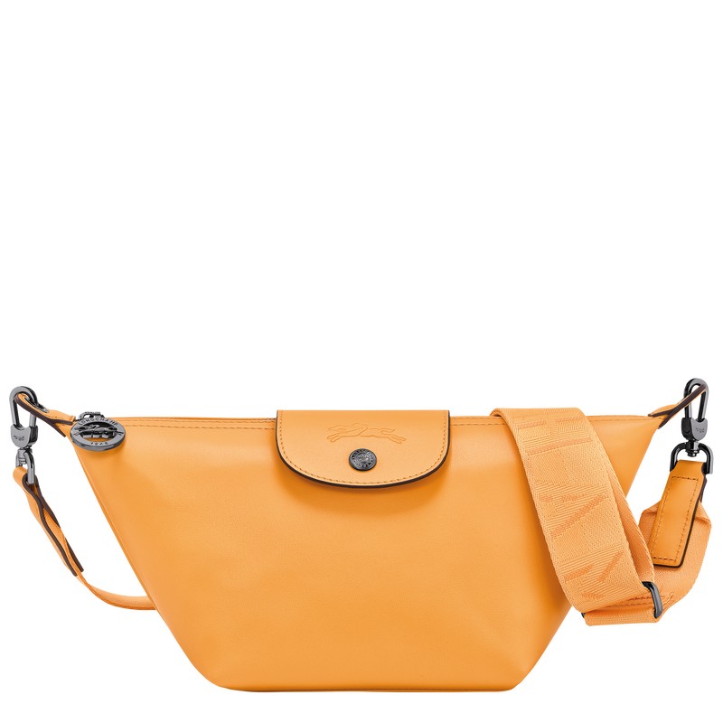 Longchamp Le Pliage Xtra XS Crossbody bag - Leather Crossbody bags Apricot | BW22-E5VU