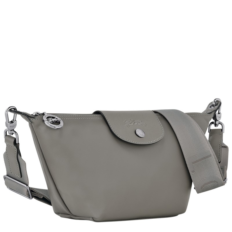 Longchamp Le Pliage Xtra XS Crossbody bag - Leather Crossbody bags Turtledove | JO31-K1ID