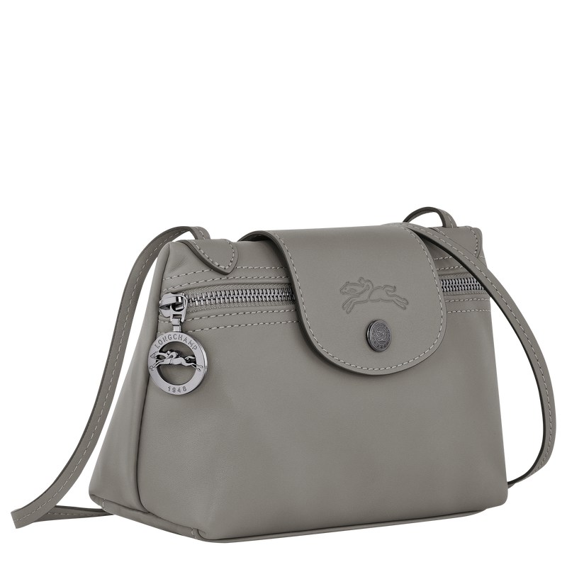 Longchamp Le Pliage Xtra XS Crossbody bag - Leather Crossbody bags Turtledove | OS25-U9NW