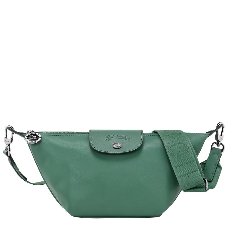 Longchamp Le Pliage Xtra XS Crossbody bag - Leather Crossbody bags Sage | RZ09-R3NR