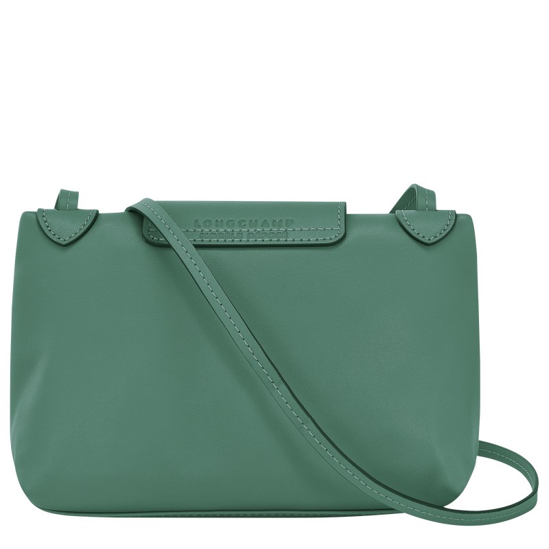 Longchamp Le Pliage Xtra XS Crossbody bag - Leather Crossbody bags Sage | SQ28-M8ZX