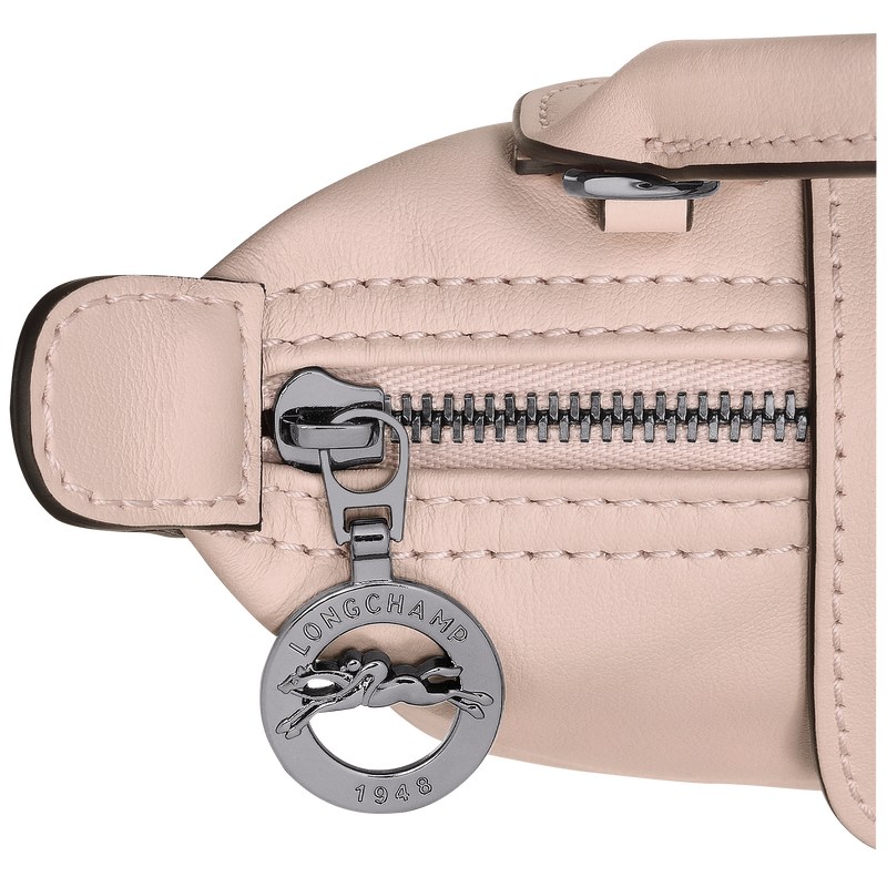 Longchamp Le Pliage Xtra XS Pouch - Leather Crossbody bags Nude | GH04-G0HO