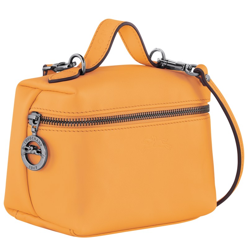 Longchamp Le Pliage Xtra XS Vanity - Leather Crossbody bags Apricot | MU10-J1LJ