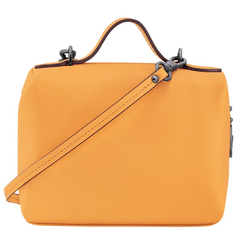 Longchamp Le Pliage Xtra XS Vanity - Leather Crossbody bags Apricot | MU10-J1LJ