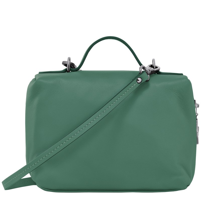 Longchamp Le Pliage Xtra XS Vanity - Leather Crossbody bags Sage | MT54-D4AY