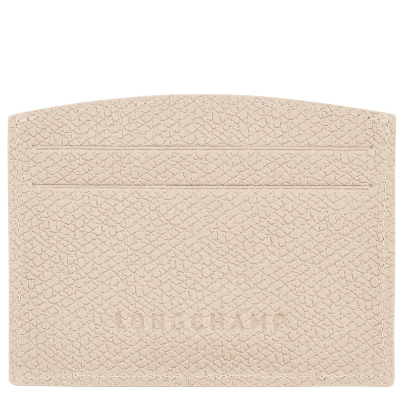 Longchamp Le Roseau Card holder - Leather Cardholders & Coin purses Paper | OX47-I6WS