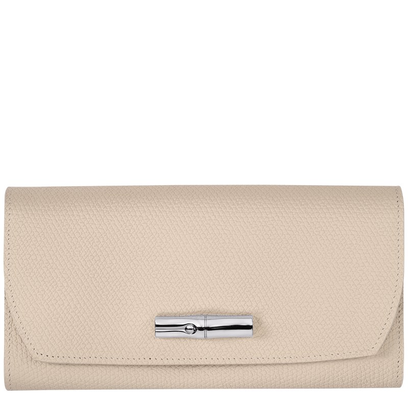 Longchamp Le Roseau Continental wallet - Leather Wallets Paper | LZ18-O7MM