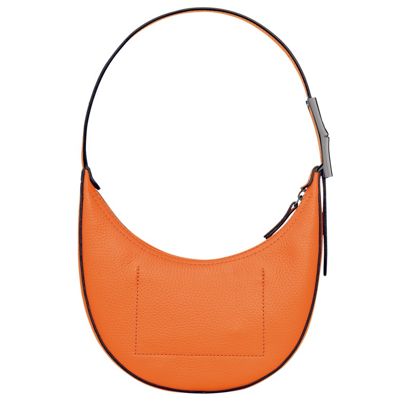 Longchamp Le Roseau Essential S Hobo bag - Leather Shoulder bags Orange | TC90-K6LH