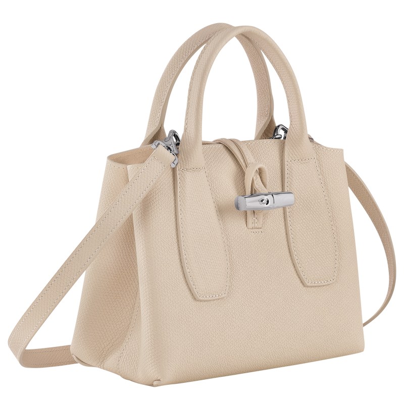 Longchamp Le Roseau S Handbag - Leather Handbags Paper | BS75-O3IY