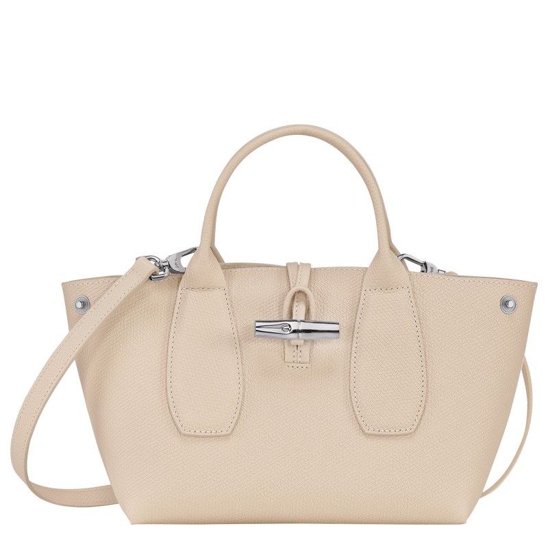 Longchamp Le Roseau S Handbag - Leather Handbags Paper | BS75-O3IY