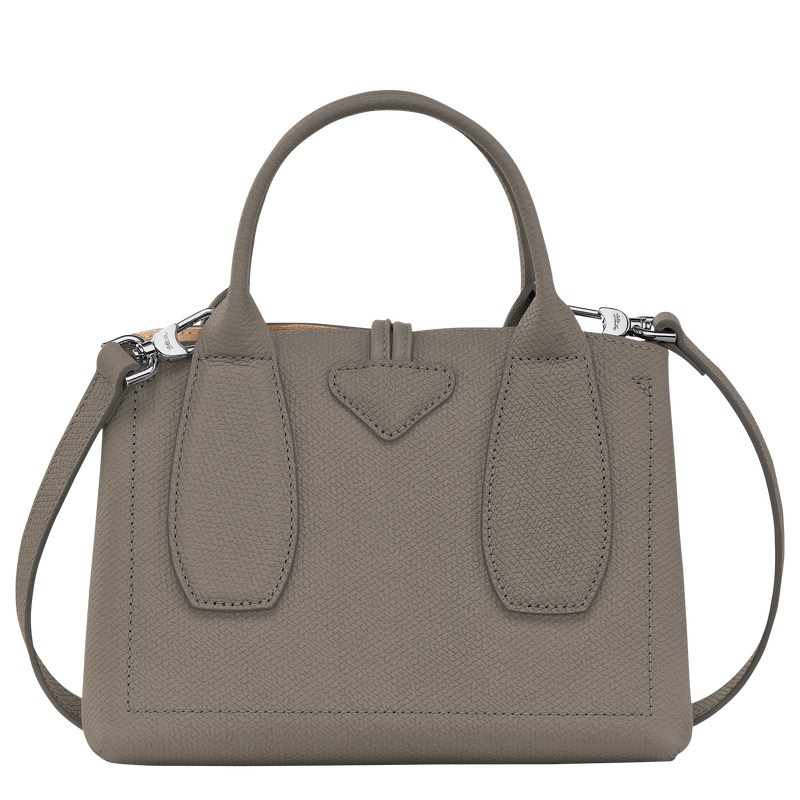 Longchamp Le Roseau S Handbag - Leather Handbags Turtledove | MB38-X0US