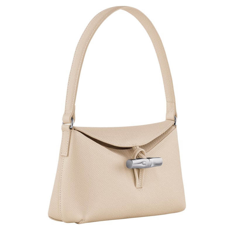 Longchamp Le Roseau S Hobo bag - Leather Shoulder bags Paper | JD57-M2IY