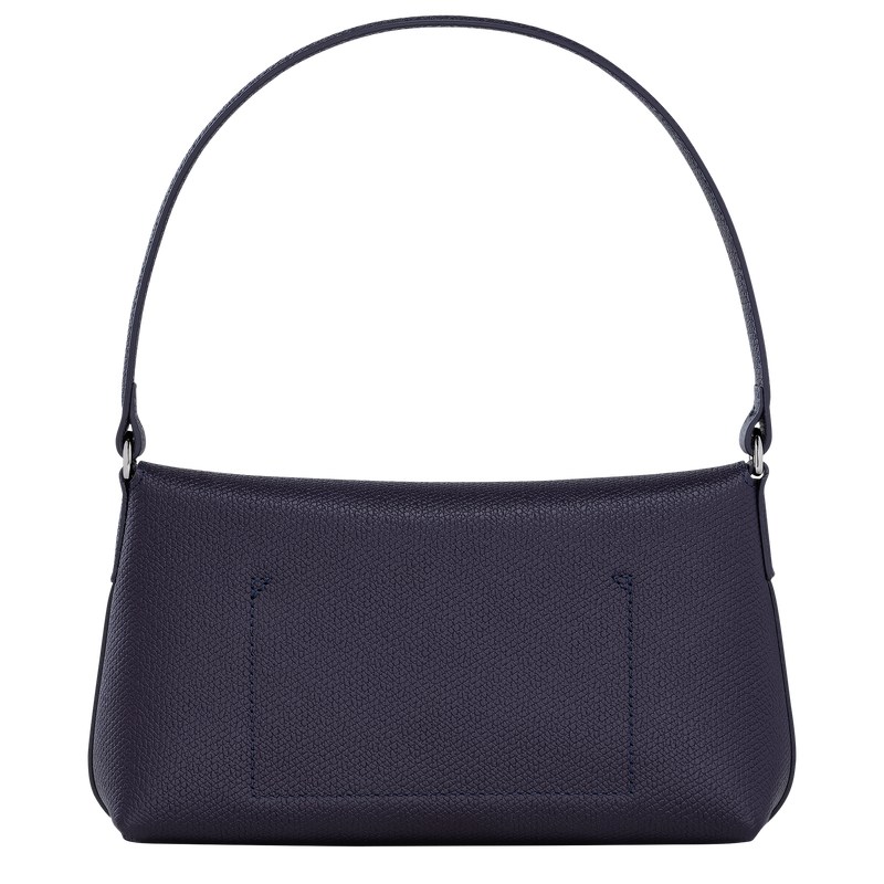 Longchamp Le Roseau S Hobo bag - Leather Shoulder bags Bilberry | AK83-F5GQ