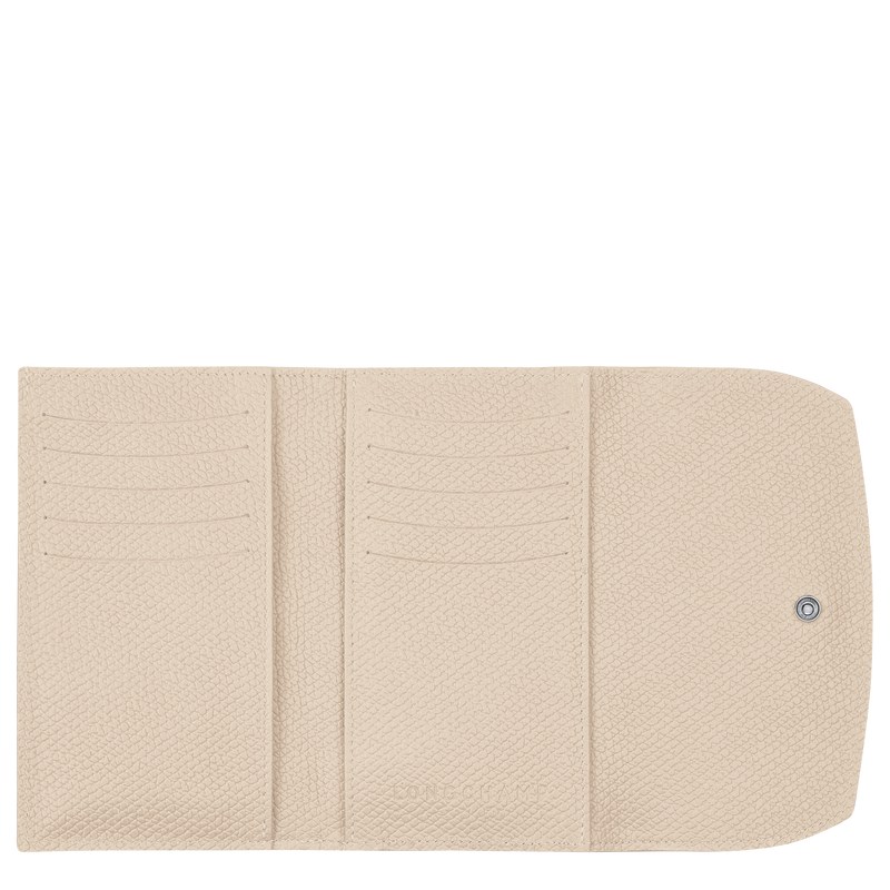 Longchamp Le Roseau Wallet - Leather Wallets Paper | KD44-H3ZF