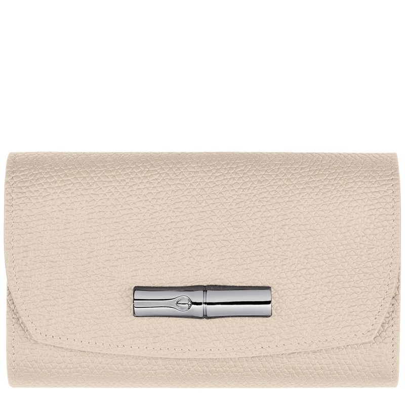 Longchamp Le Roseau Wallet - Leather Wallets Paper | KD44-H3ZF