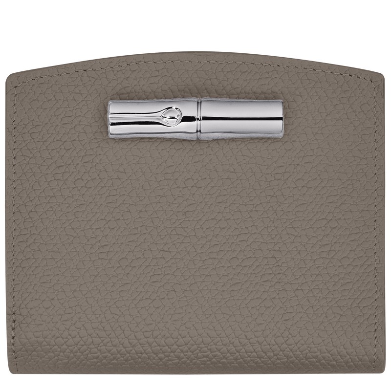 Longchamp Le Roseau Wallet - Leather Wallets Turtledove | OL22-M1WG