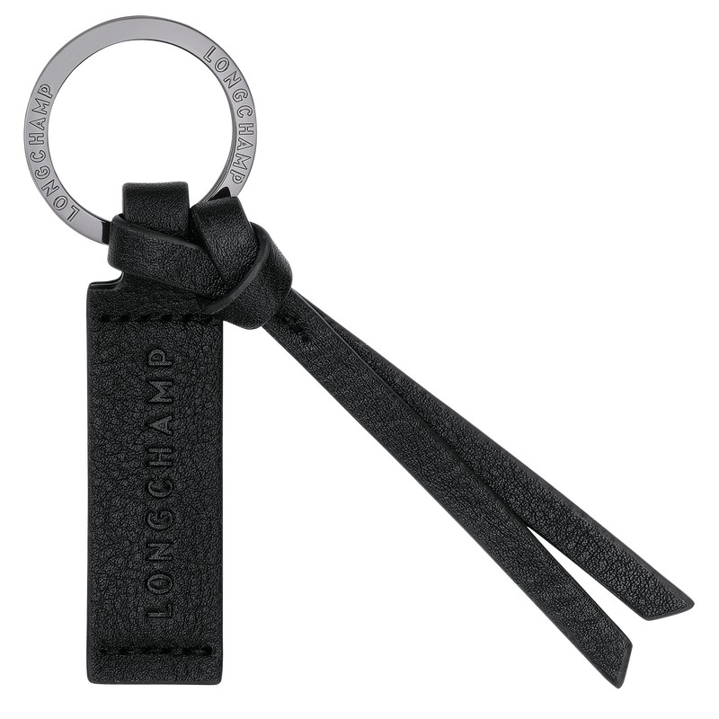 Longchamp Longchamp 3D Key rings - Leather Key rings Black | SP47-W7RI