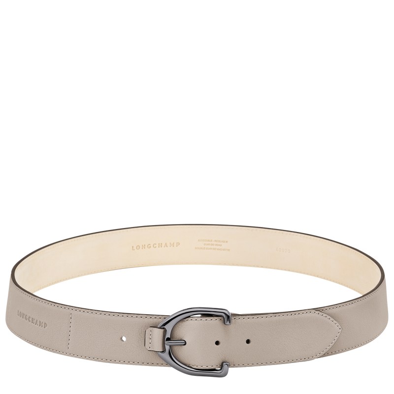 Longchamp Longchamp 3D Ladies\' belt - Leather Belts Clay | DB79-S0LI