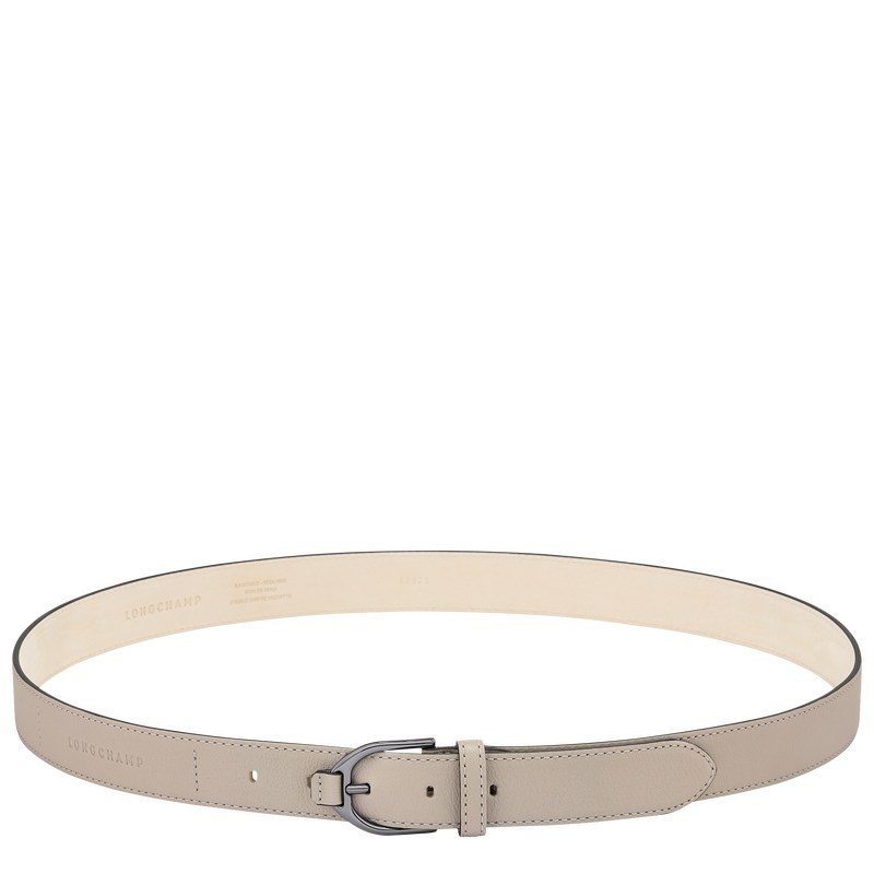 Longchamp Longchamp 3D Ladies\' belt - Leather Belts Clay | TP29-E3MH