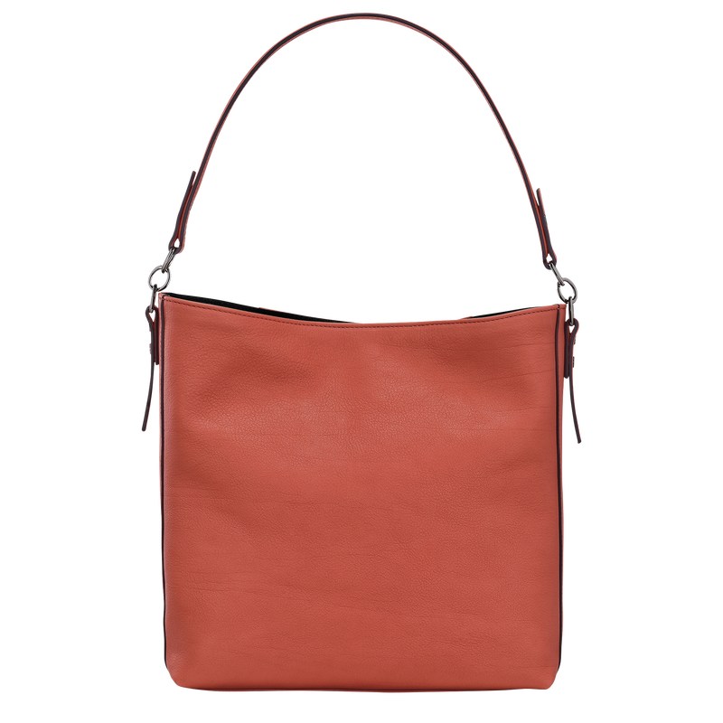 Longchamp Longchamp 3D M Hobo bag - Leather Shoulder bags Sienna | GJ83-V8FX