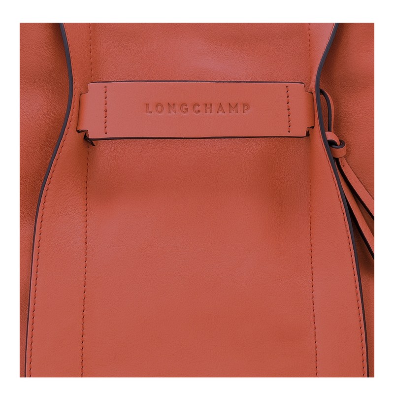 Longchamp Longchamp 3D M Hobo bag - Leather Shoulder bags Sienna | GJ83-V8FX