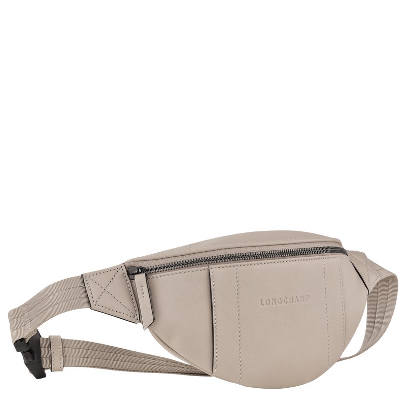 Longchamp Longchamp 3D S Belt bag - Leather Belt bags Clay | HP19-N4RH