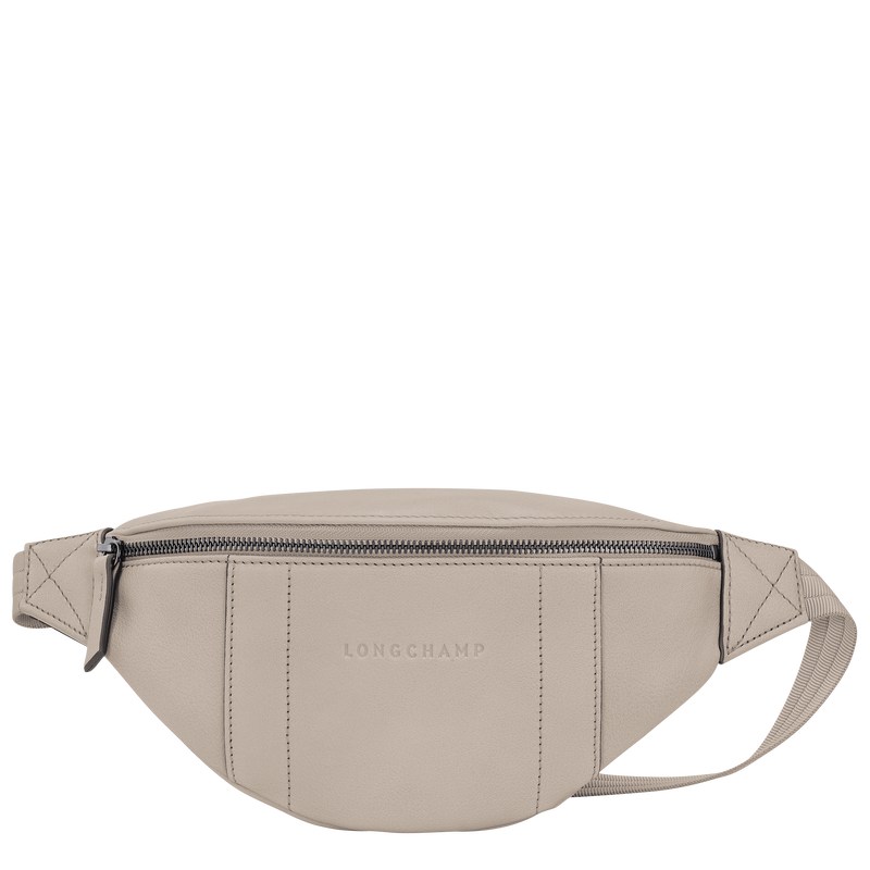 Longchamp Longchamp 3D S Belt bag - Leather Belt bags Clay | HP19-N4RH