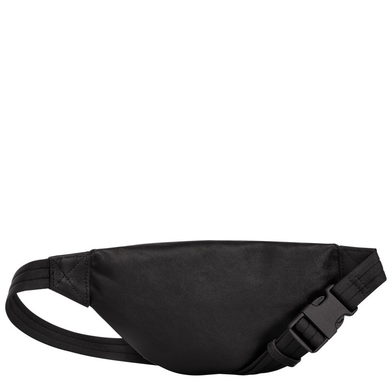 Longchamp Longchamp 3D S Belt bag - Leather Belt bags Black | KK84-Z1UW