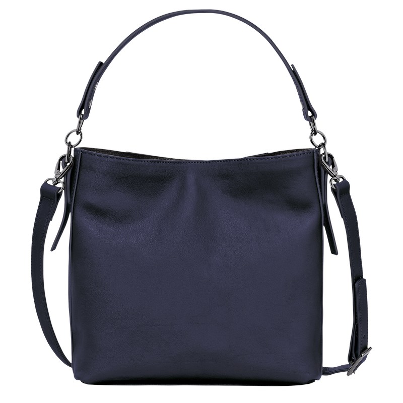 Longchamp Longchamp 3D S Crossbody bag - Leather Crossbody bags Bilberry | PR95-C1YN