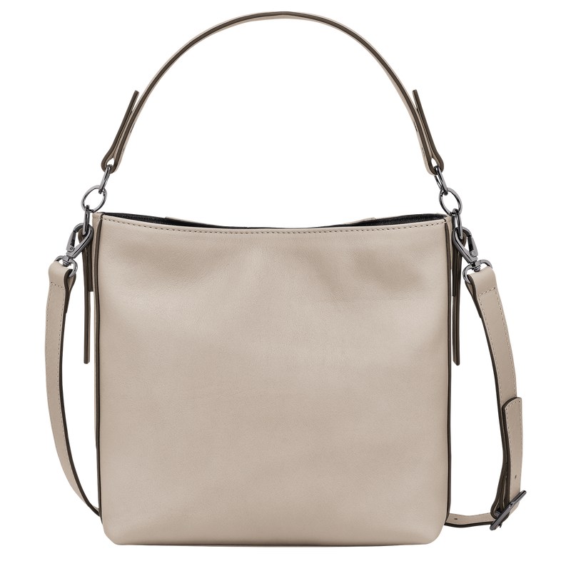 Longchamp Longchamp 3D S Crossbody bag - Leather Crossbody bags Clay | FG79-C7ZH