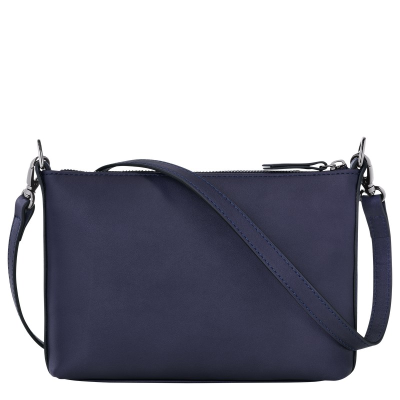 Longchamp Longchamp 3D S Crossbody bag - Leather Crossbody bags Bilberry | LV61-A4QS