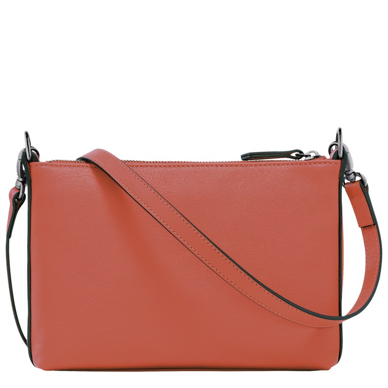 Longchamp Longchamp 3D S Crossbody bag - Leather Crossbody bags Sienna | TN89-E5QZ