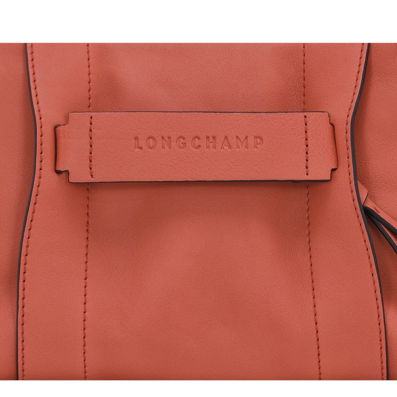 Longchamp Longchamp 3D S Crossbody bag - Leather Crossbody bags Sienna | TN89-E5QZ