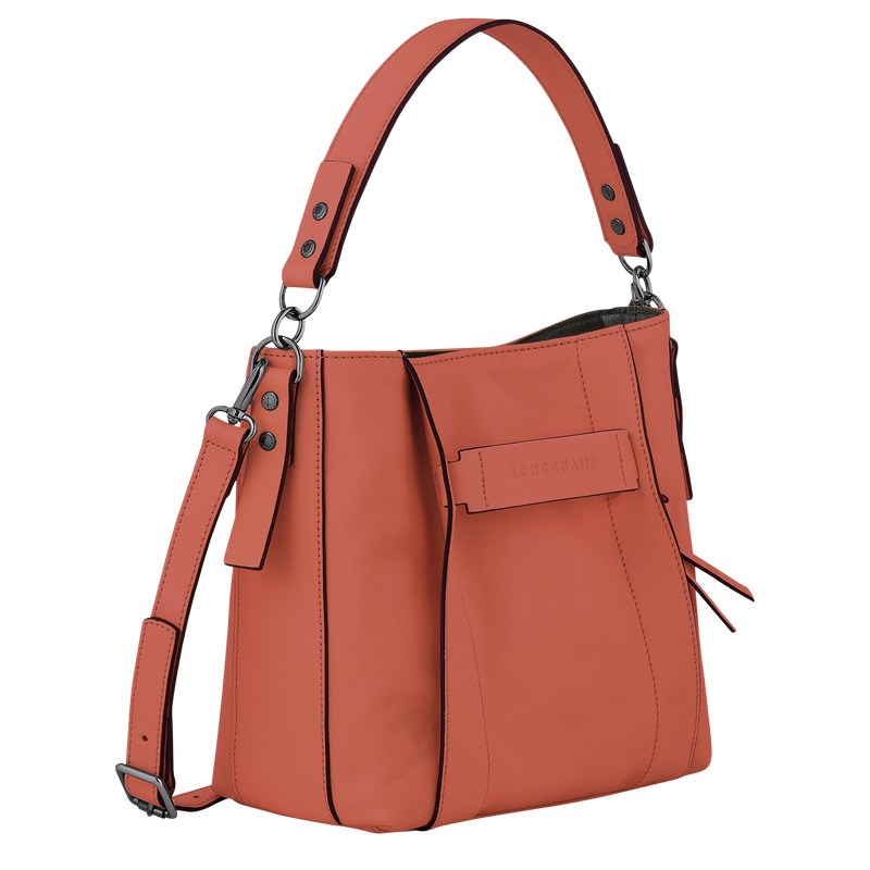 Longchamp Longchamp 3D S Crossbody bag - Leather Crossbody bags Sienna | UX30-J7GU